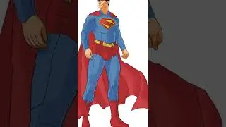 #art #drawing #speeddraw #superman #timelapse #jamesgunnsuperman
