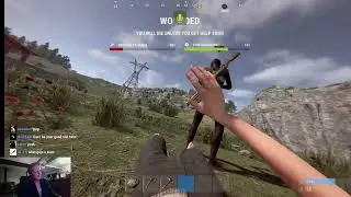 Bow vs DB - Should I have thrown my axe at him? #rust #rustpvp #rustgame #rustclips