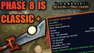 Phase 8 PTR Datamines are in and OH MY GOD.... (MAJOR SPOILERS!) - Season of Discovery