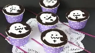 Halloween No-bake pumpkin Oreo cheese cake ハロウィンかぼちゃチーズケーキ