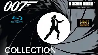007 Like You&rsquo;ve Never Seen: Dramatic Reveal of the James Bond Blu-Ray & 4K Steelbooks