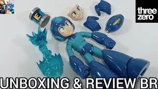 MEGA MAN MDLX THREEZERO Action Figure Review BR!! #foryou #threezero #megaman