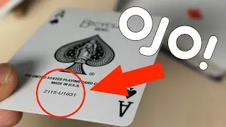 ¡¡Lo Tenías Delante!! Cómo Saber la EDAD de una BARAJA!