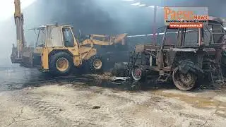 marcianise incendio azienda agricola 1