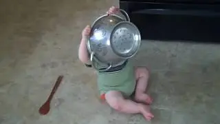 Colander Hat