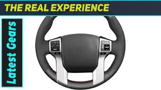 MEWANT Steering Wheel Cover: Premium Suede & Leather for an Amazing Drive!