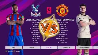 CRYSTAL PALATE VS MAN U : PES 2020 (16/07/2020)