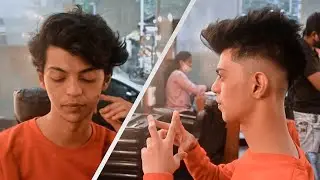 STYLISH HAIRCUT & HAIR TRANSFORMATION | HAIRCUT FOR BOYS & MENS 2021 | FADE HAIRCUT | PRATIKSH VLOGS