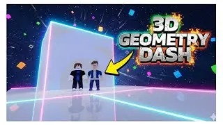 Can I survive 3D Geometry Dash while sharing my weirdest dream? 😱 (Roblox Storytime)