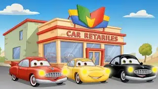 I Love Cars Song 🚗 | and More Nursery Rhymes and Kids Songs 🎵 