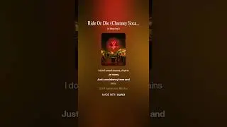 Ride Or Die (Chutney Soca Vibes) (Male) | Verman Bedessee and BDC A.I.M. Band