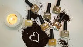 *NEW* Coffee With Nykaa Nail Enamel | Swatches