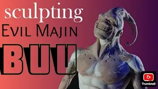 polymer clay Majin Buu | art and tips | sculpting