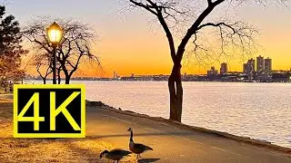 Riverside Park, Hudson River Bank Walking Tour , NYC