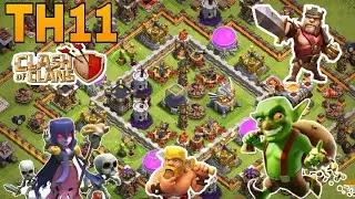 th11 farming base/coc th11 all storage protection farming base 2018/clash of clan