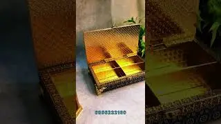 🌟 Elegant Dryfruit Storage Boxes Perfect For Return Gift | Contact Us :- +91 8866222160  #gifted