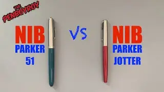 Parker 51 vs Jotter Nibs: Are they the same nib?!?