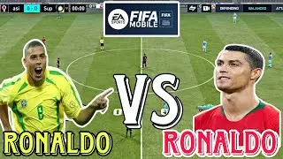Ronaldo Vs Ronaldo| FIFA MOBILE friendly gameplay #4