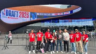 Paramount VetNet members accompany the TAPS organization to the 2023 NBA Draft