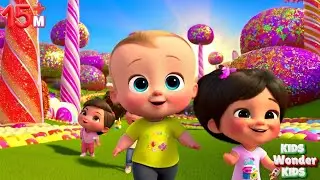 Sweet, Sweet! A Yummy Candyland! Kids Song | Fantasy Fun & Dessert Delights! | Rhymes Compilation