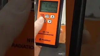 Geigerz&auml;hlervergleich radioaktiver U-Bahnhof Berlin, Rosenthaler Platz: Pudibei NR: 19,5 &mu;Sv/h....