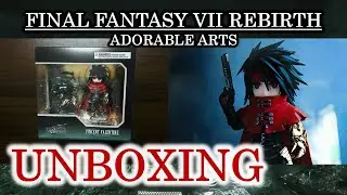 Unboxing FINAL FANTASY VII REBIRTH ADORABLE ARTS - VINCENT VALENTINE