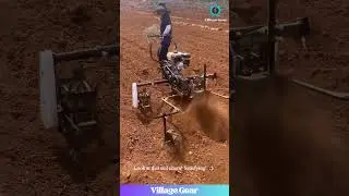 Forget Back Pain! This Mini-Tiller is Every Gardener's DREAM Machine! 😂 #farming #gardening