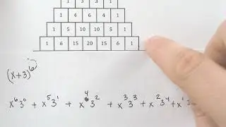 Pascal's Triangle and Binomial expansion part 1 easy problems