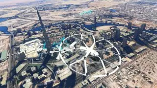 DUBAI Air Taxi - Volocopter MSFS 2022