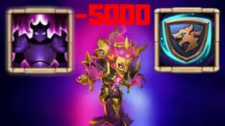 Bogeyman With Wicked Armor & Dragons Cover | -5000 | Castle Clash