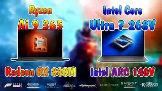 Radeon RX 880M и Intel Arc 140V