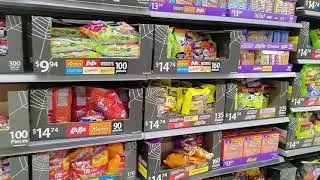 Walmart Halloween Candy Walk-Through 9-11-2020