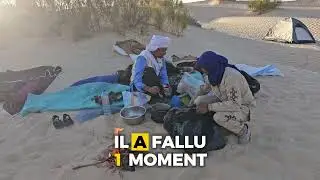 Nuit saharienne : feu, couscous dans le désert et traditions bédouines expliquées