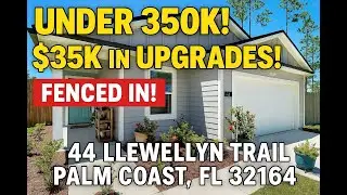 Stop Scrolling 👉 $35K in Upgrades + No HOA | Palm Coast Home Tour