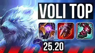 VOLIBEAR vs RIVEN (TOP) | EUW Master | 25.20