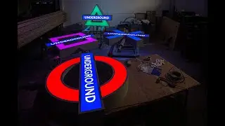 The Making of the PlayStation / TfL Roundels for Sony's Oxford Circus takeover 2020