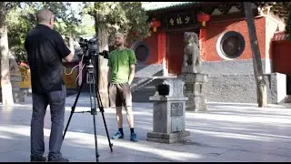 Dreharbeiten zum Film Shi Xing Long