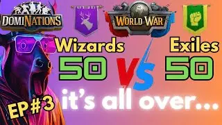 Результаты и повторы! - Мировая война 50 на 50! - Эпизод №3 - DomiNations