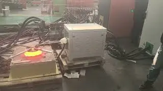 Flange heating furnace how to heating the flange and do forging processing?  preheating machine