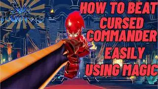 Roblox best game series | Solo Hunters | How to Solo Cursed Commander  Easily | New Updates / Raid