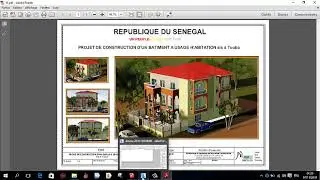 comment faire la mise en page ou  mettre un plan archicad en pdf