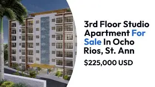 Sol Harbour: Third Floor Studio Apartment For Sale In Ocho Rios, St.Ann, Jamaica