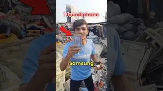 I Searched Trash Yard And Found phone! #shorts