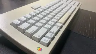 APPLE M0116 Keyboard Sound Test Salmon Alps RESTORED!! w/band aid mod