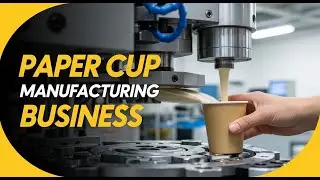 Paper Cup Making Business Idea 2025 🥤 | Low Investment High Profit! Paper Cup