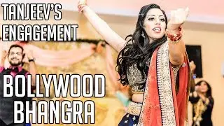 Tanjeev's Engagement - Bollywood and Bhangra Dance