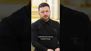 Volodymyr Zelenskyy interview: 'Why should I be afraid of Donald Trump?'