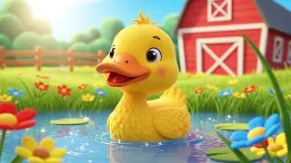 Counting Ducks on the Farm Song for Kids | Numbers & Farm Animal Nursery Rhymes, Baby Songs 🦆🌾🎵