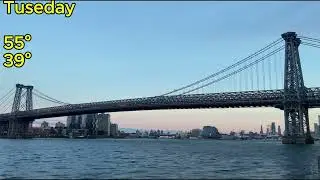 New York daily weather report March/23
