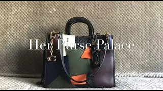 Her Purse Palace | Coach Rogue with Patchwork + Signature Bag Charm